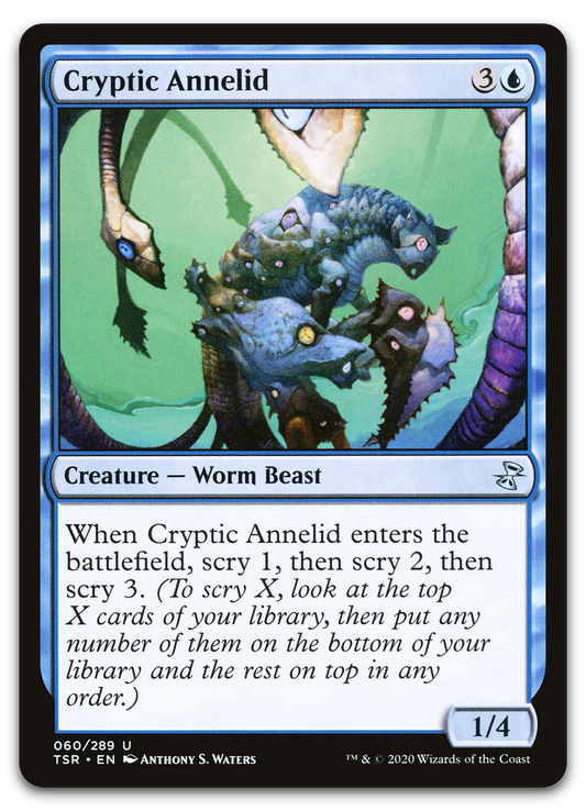 Cryptic Annelid (Time Spiral: Remastered)