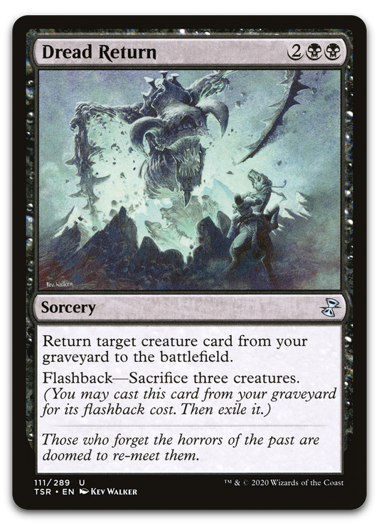 Dread Return (Time Spiral: Remastered)