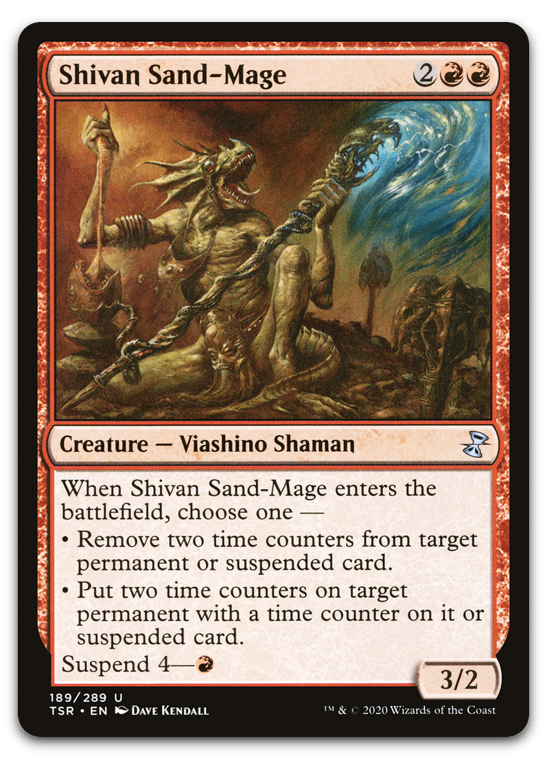 Shivan Sand-Mage (Time Spiral: Remastered)