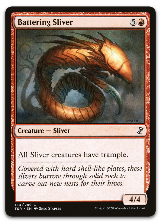 Battering Sliver (Time Spiral: Remastered)