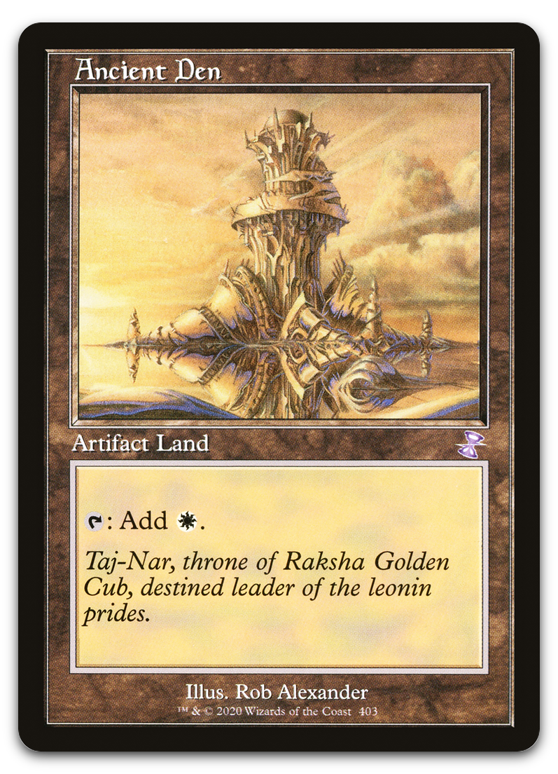 Ancient Den (Time Spiral: Remastered)