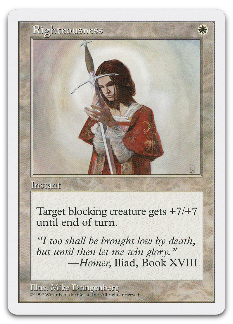 Righteousness (Fifth Edition)