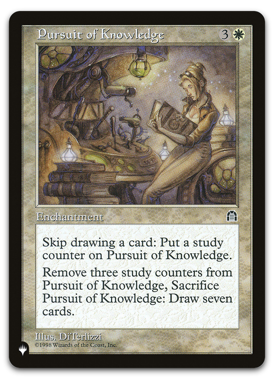 Pursuit of Knowledge (The List Reprints)