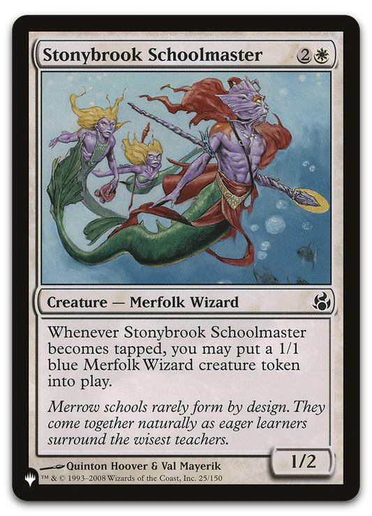 Stonybrook Schoolmaster (The List Reprints)