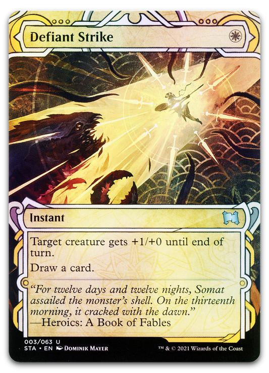 Defiant Strike (Strixhaven: Mystical Archives)