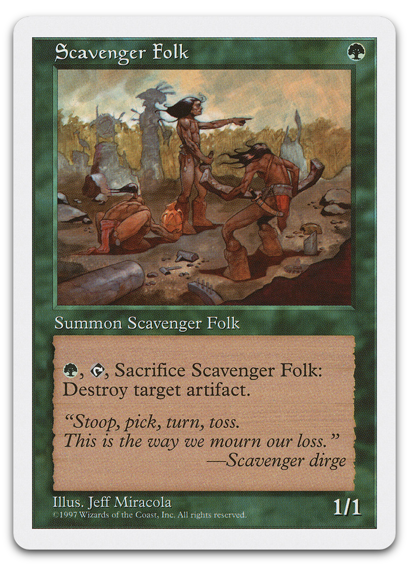 Scavenger Folk (Fifth Edition)
