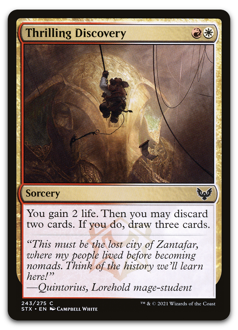 Thrilling Discovery (Strixhaven: School of Mages)