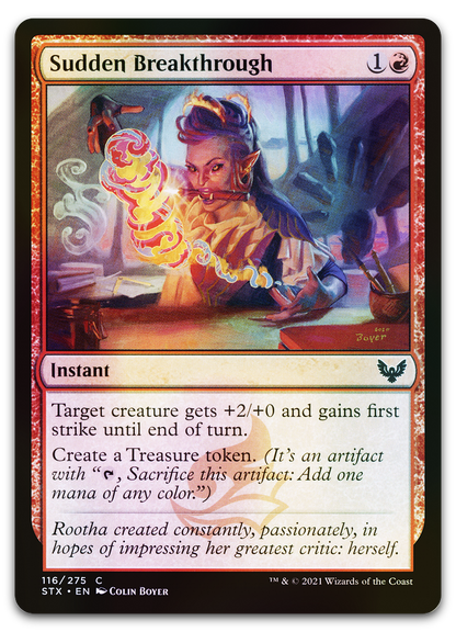 Sudden Breakthrough (Strixhaven: School of Mages)