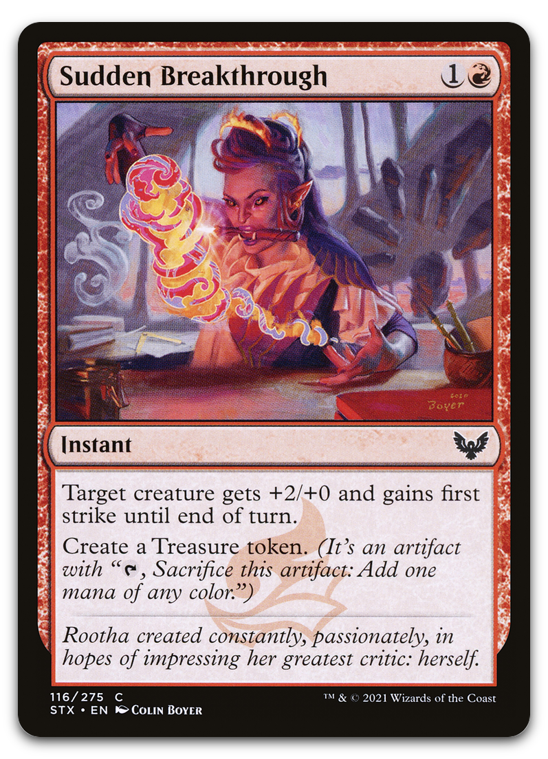 Sudden Breakthrough (Strixhaven: School of Mages)