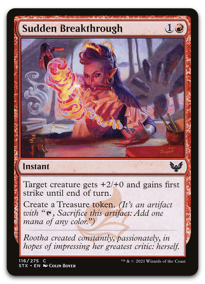 Sudden Breakthrough (Strixhaven: School of Mages)