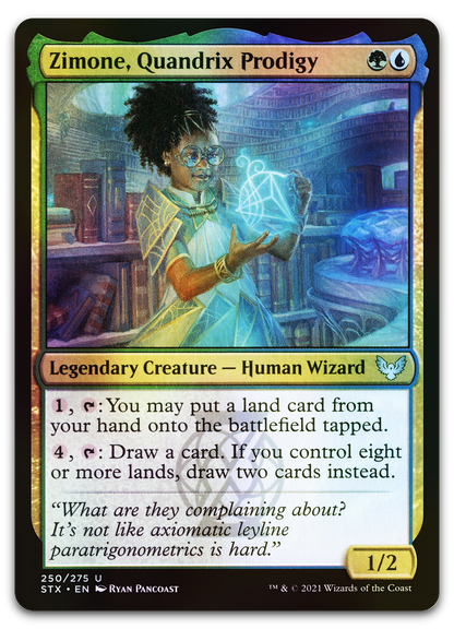 Zimone, Quandrix Prodigy (Strixhaven: School of Mages)