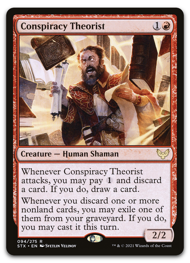 Conspiracy Theorist (Strixhaven: School of Mages)