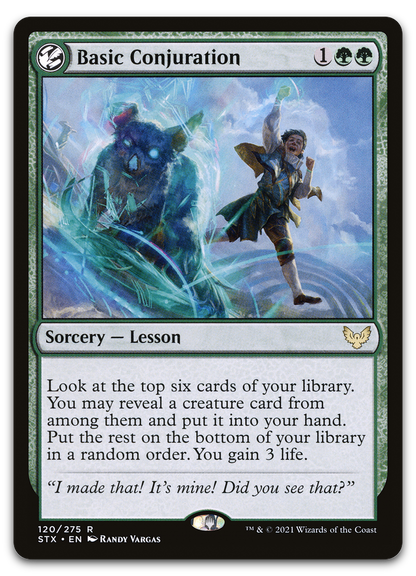 Basic Conjuration (Strixhaven: School of Mages)