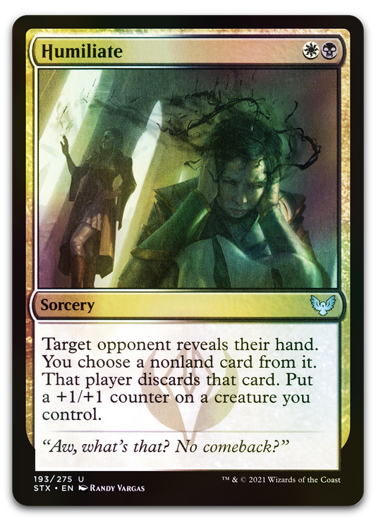 Humiliate (Strixhaven: School of Mages)