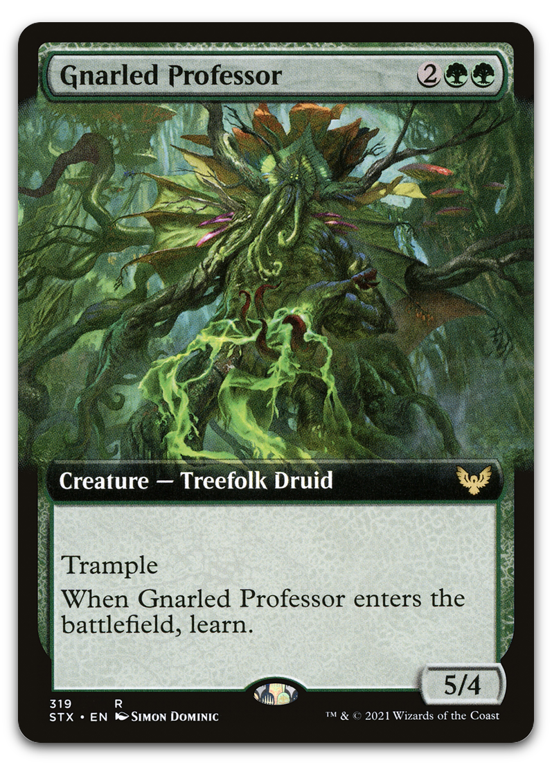 Gnarled Professor (Extended Art) (Strixhaven: School of Mages)