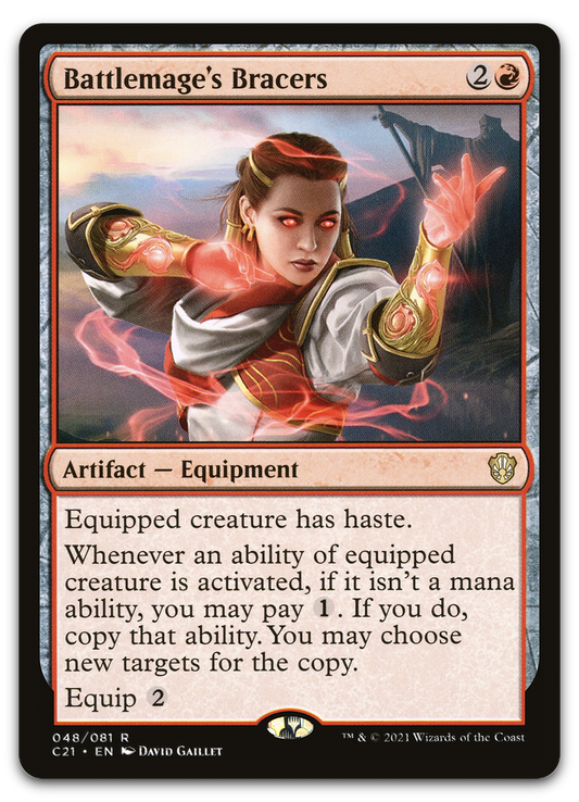 Battlemage's Bracers (Commander 2021)