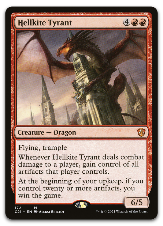 Hellkite Tyrant (Commander 2021)