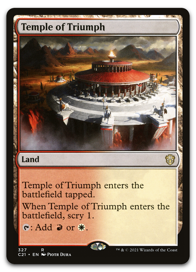 Temple of Triumph (Commander 2021)