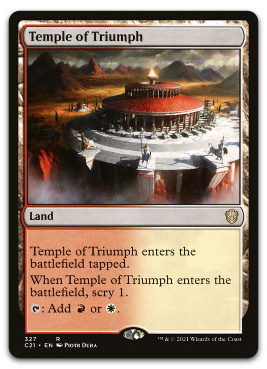 Temple of Triumph (Commander 2021)