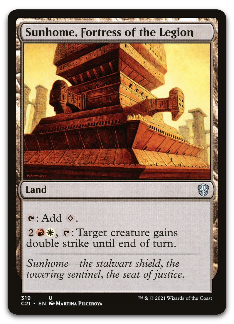 Sunhome, Fortress of the Legion (Commander 2021)