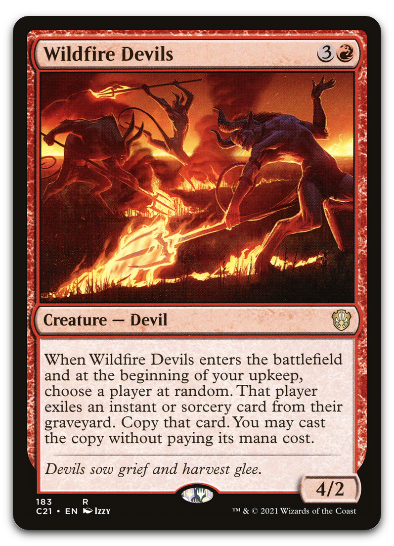 Wildfire Devils (Commander 2021)