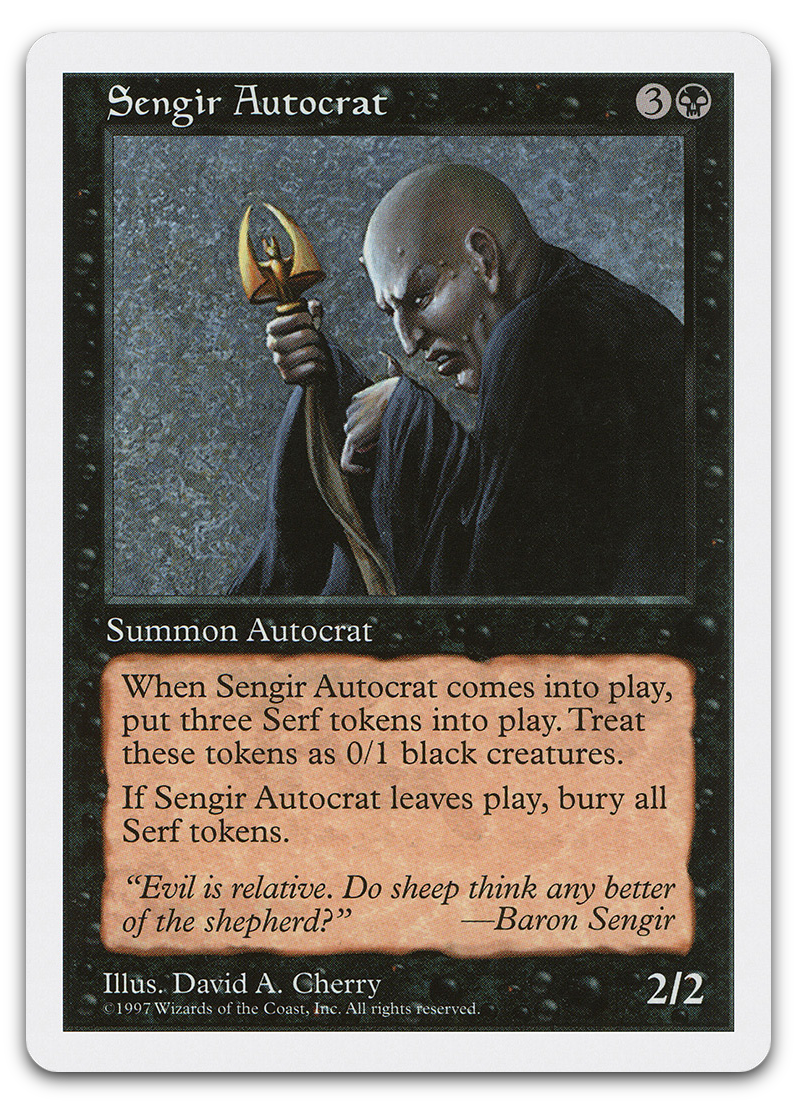 Sengir Autocrat (Fifth Edition)