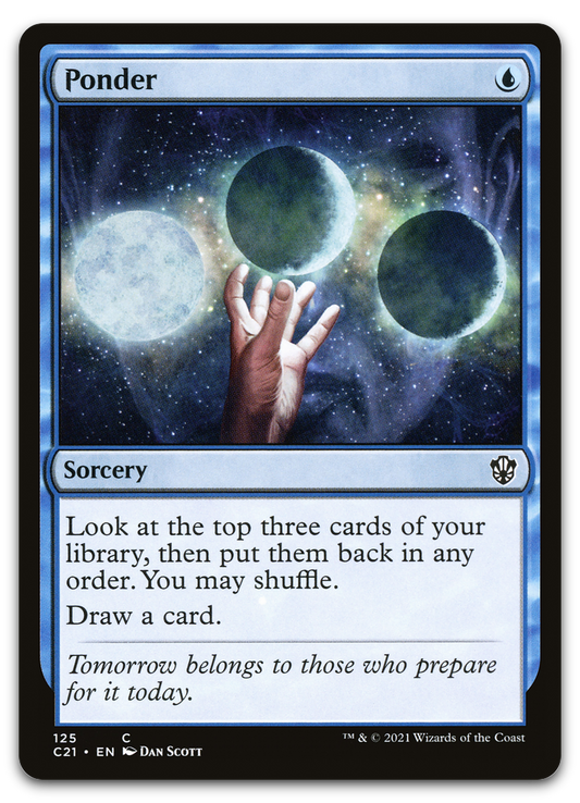 Ponder (Commander 2021)