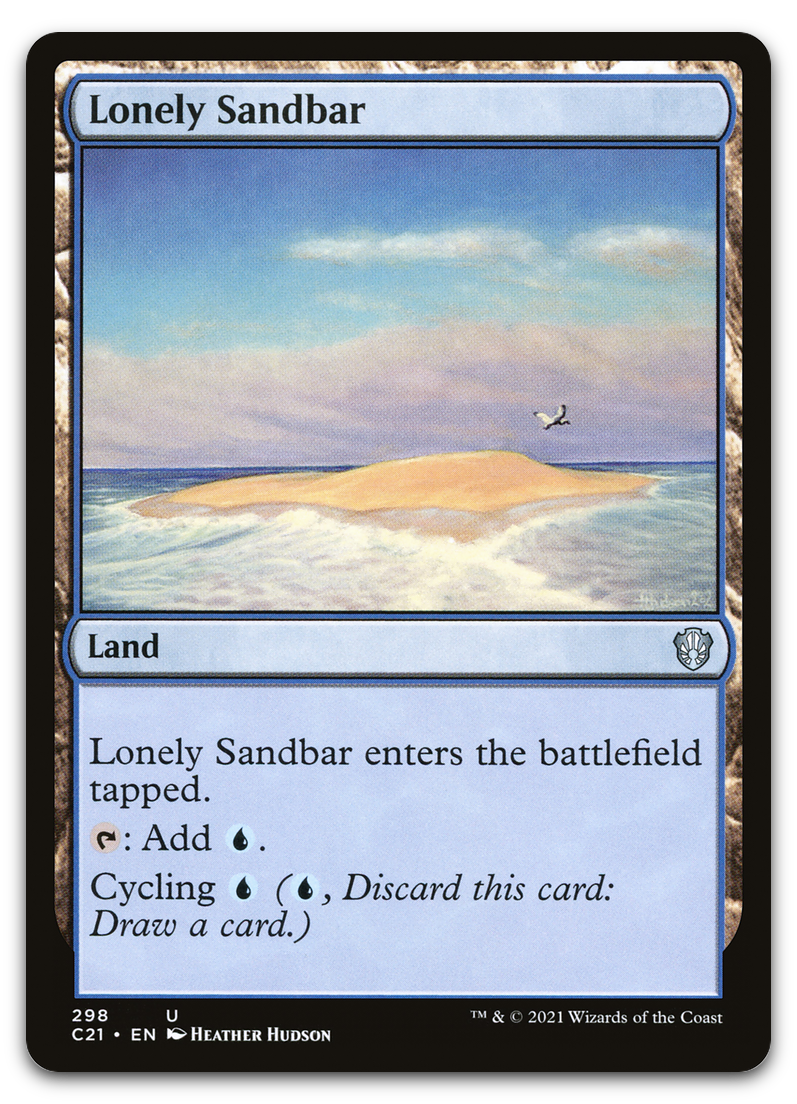 Lonely Sandbar (Commander 2021)