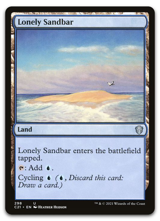 Lonely Sandbar (Commander 2021)