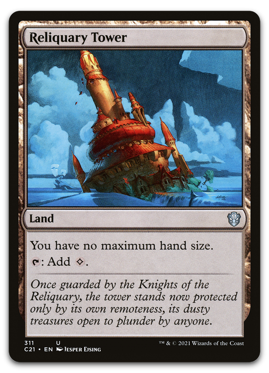 Reliquary Tower (Commander 2021)