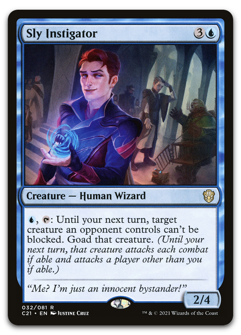 Sly Instigator (Commander 2021)