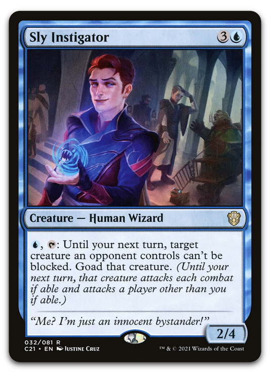 Sly Instigator (Commander 2021)