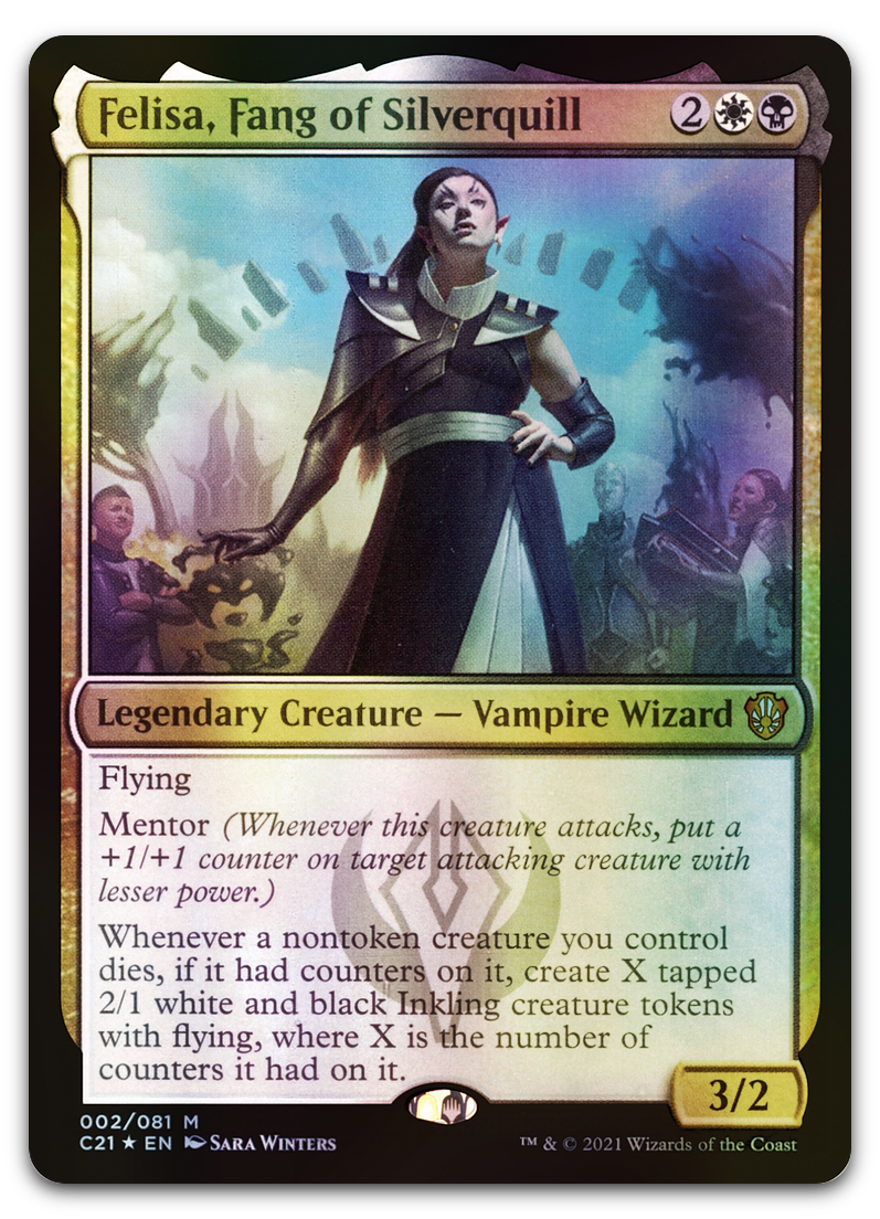 Felisa, Fang of Silverquill (Commander 2021)