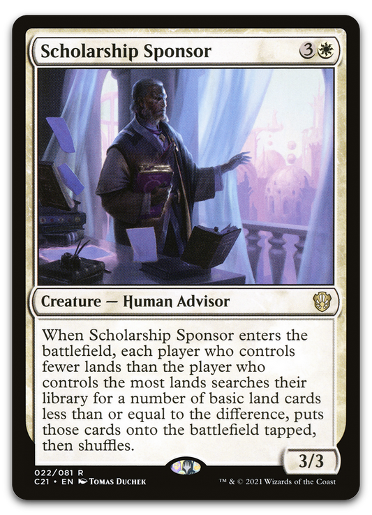 Scholarship Sponsor (Commander 2021)