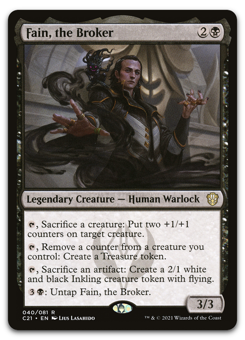 Fain, the Broker (Commander 2021)