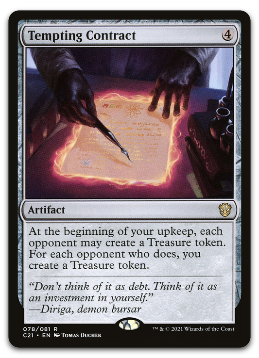 Tempting Contract (Commander 2021)