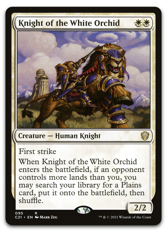 Knight of the White Orchid (Commander 2021)