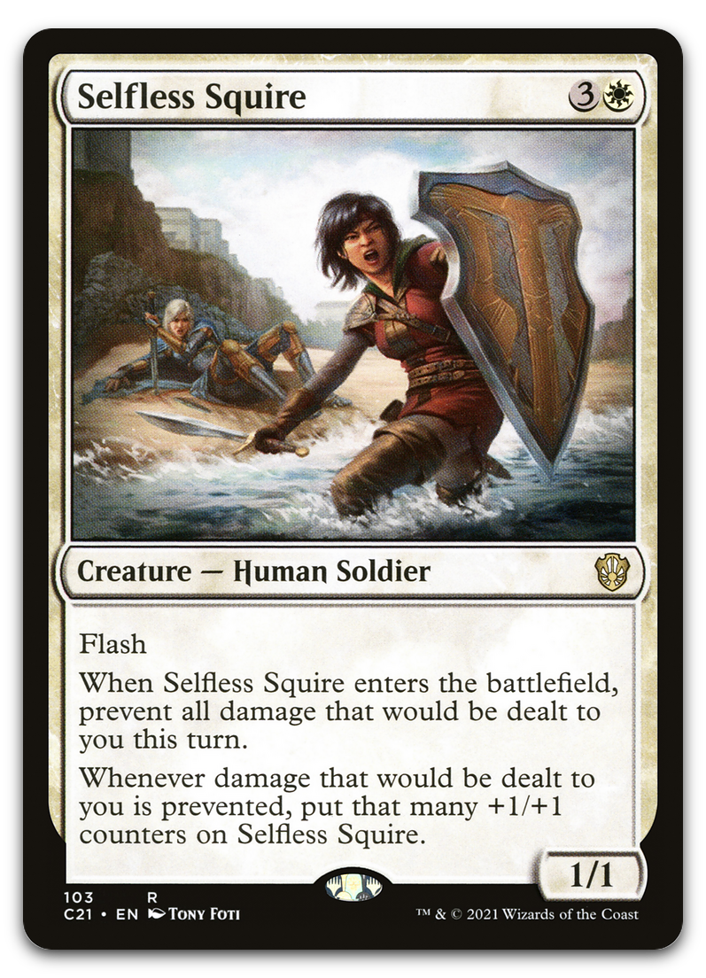 Selfless Squire (Commander 2021)