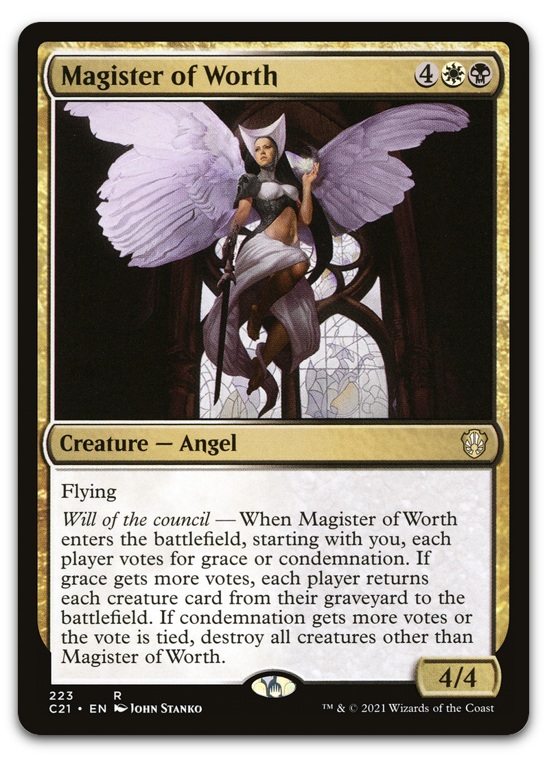 Magister of Worth (Commander 2021)