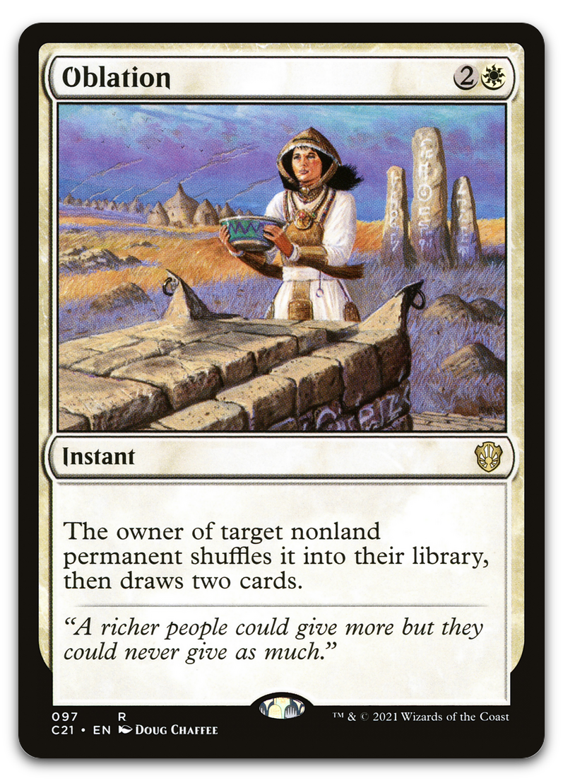 Oblation (Commander 2021)