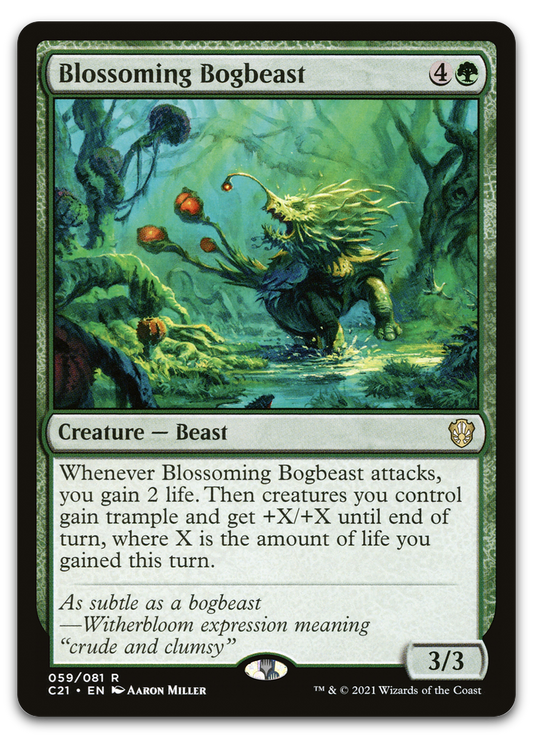 Blossoming Bogbeast (Commander 2021)