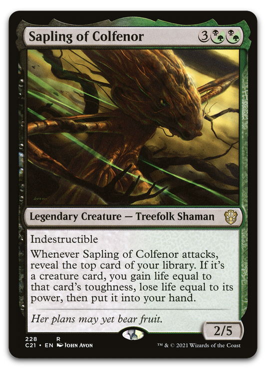 Sapling of Colfenor (Commander 2021)