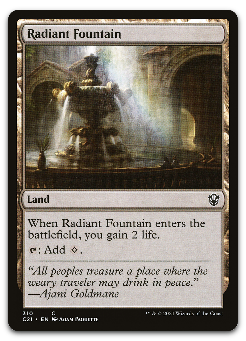 Radiant Fountain (Commander 2021)