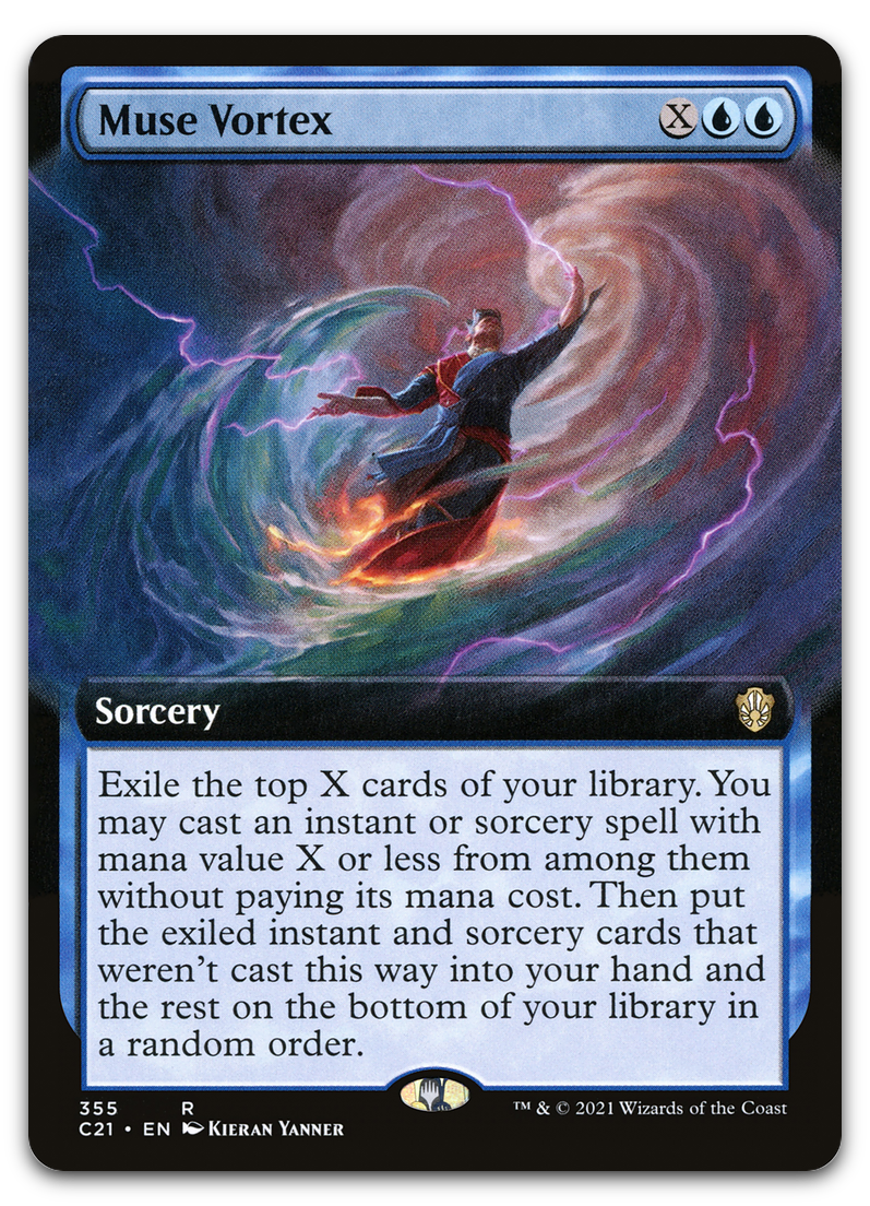 Muse Vortex (Extended Art) (Commander 2021)