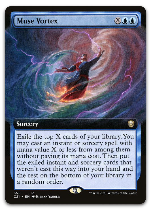 Muse Vortex (Extended Art) (Commander 2021)