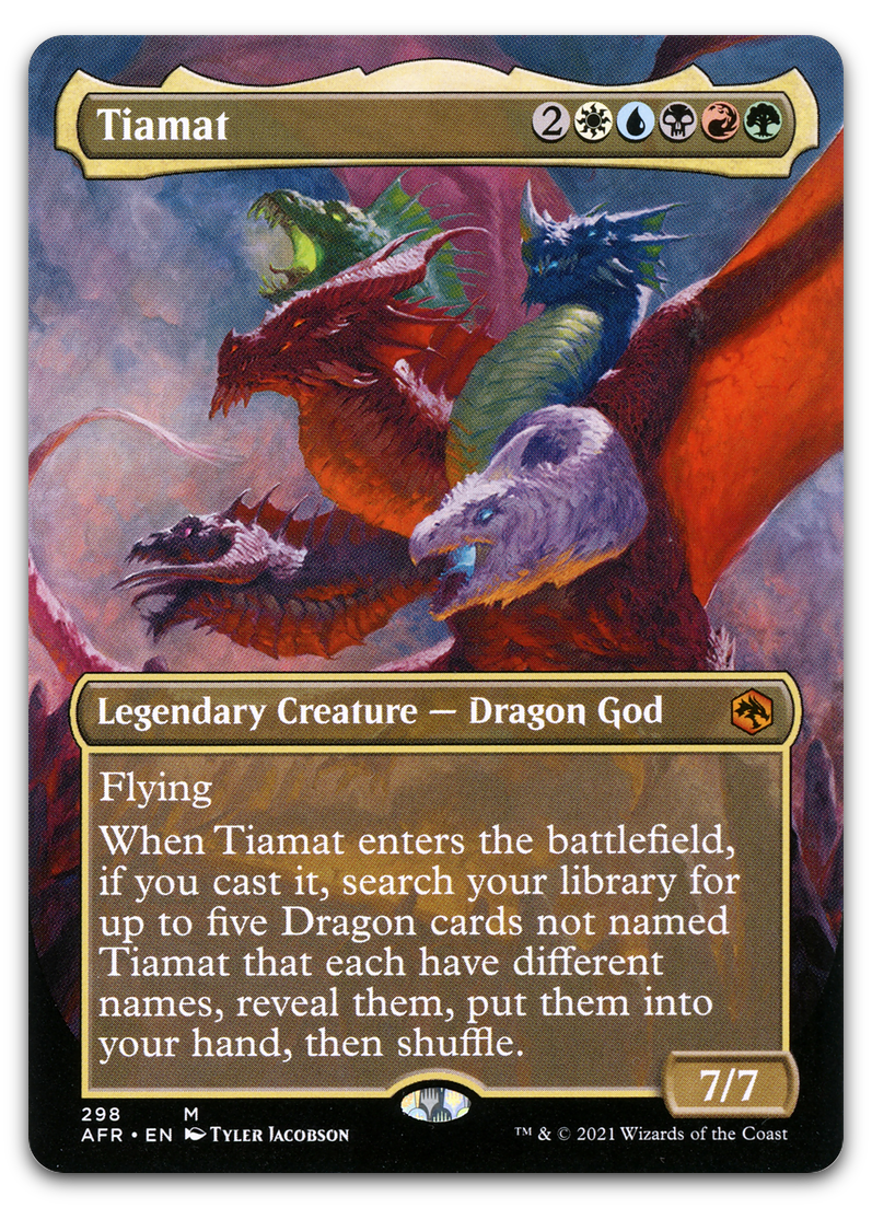 Tiamat (Borderless) (Adventures in the Forgotten Realms)