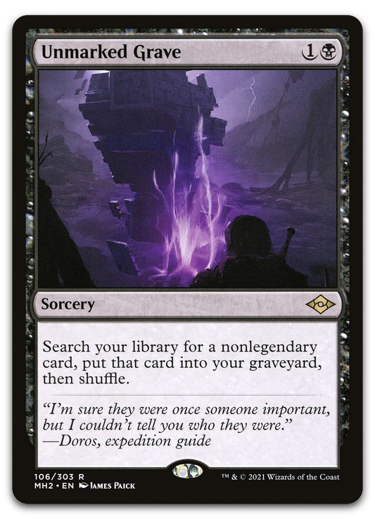 Unmarked Grave (Modern Horizons 2)