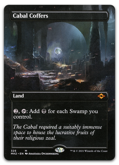 Cabal Coffers (Borderless) (Modern Horizons 2)