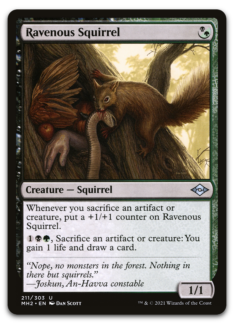 Ravenous Squirrel (Modern Horizons 2)