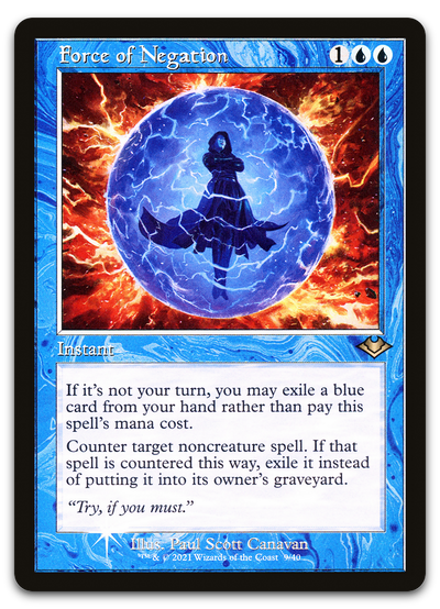 Force of Negation (Retro Frame) (Modern Horizons)